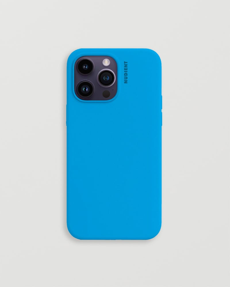 Nudient Base Case – Backcover – für Apple iPhone 14 Pro, Kunststoff, Vibrant Blue