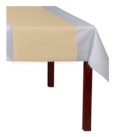 PRONAPPE Tischläufer auf Rolle – 40 cm×4,8 m, Polypropylen (PP), Hellbraun