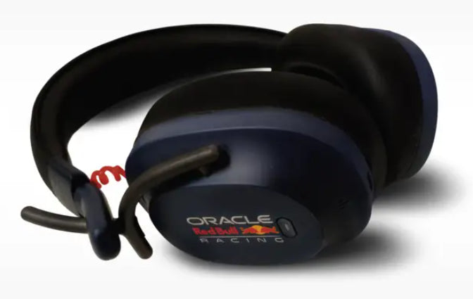Red Bull Racing Oracle Red Bull Racing RB-HP100 Over-Ear Kopfhörer – Stereo, BT 5.3, ANC, Blau/Schwarz