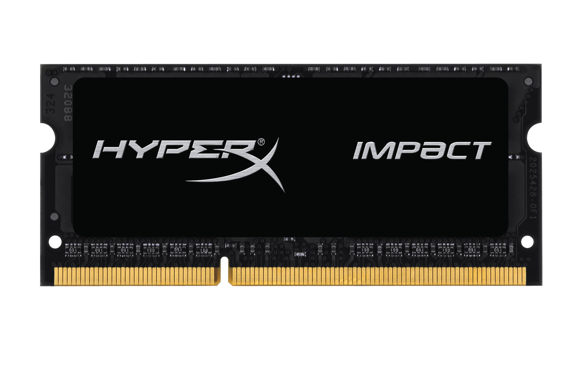 HyperX 8 GB – DDR3L SO-DIMM 1600 MHz, CL9, 1,35 V, Schwarz