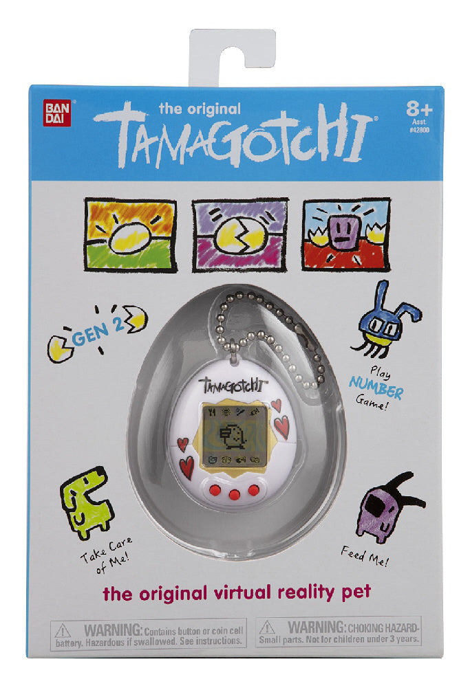 Bandai Tamagotchi Original – Elektronisches Haustier – 3 × 4 × 1,5 cm – ab 8 Jahren – mehrfarbig