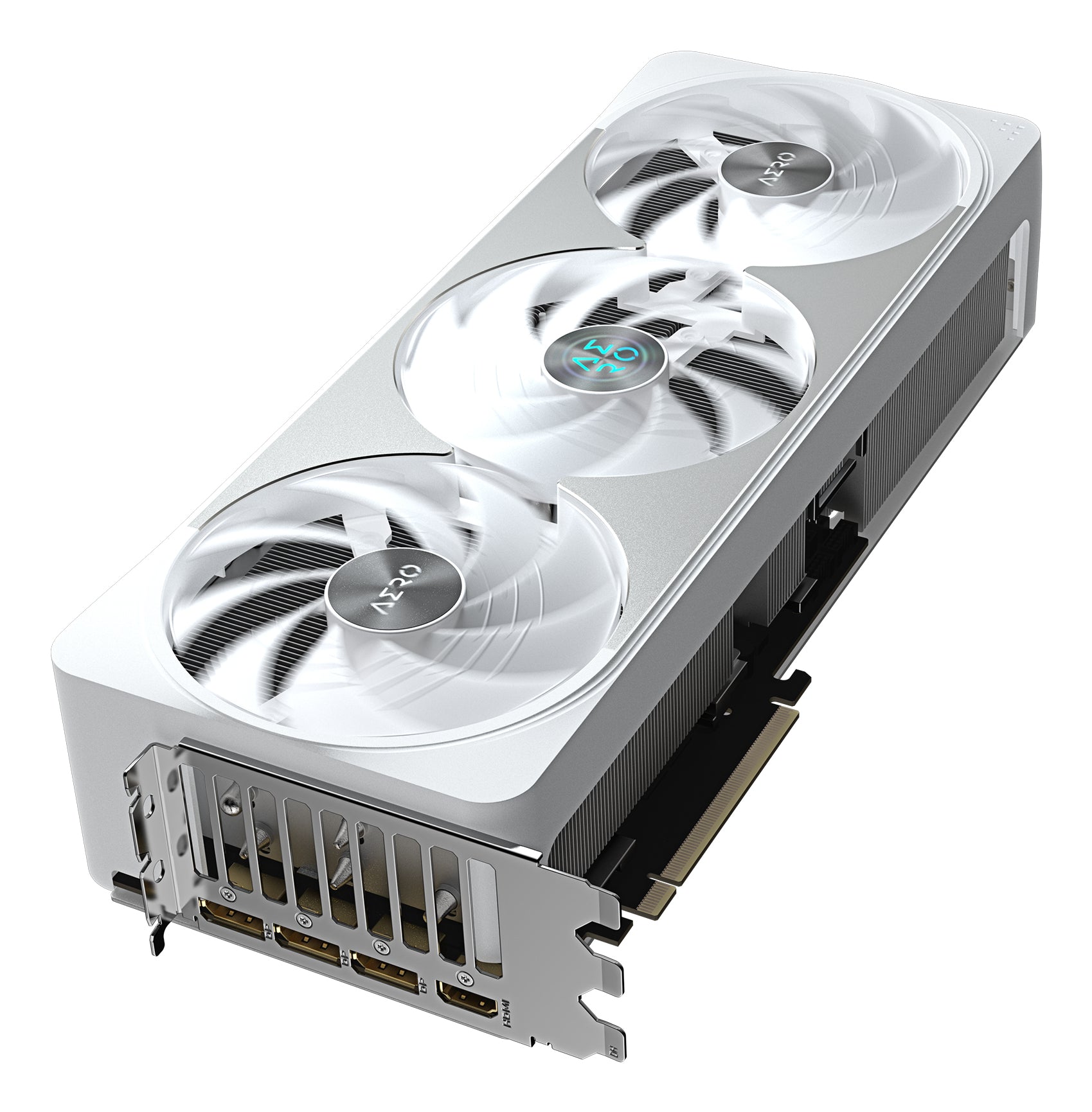 GIGABYTE GeForce RTX 5070 Ti AERO OC 16G – Grafikkarte – 16 GB GDDR7, PCIe 5.0, 3×DP 2.1a/1×HDMI 2.1b, Weiss