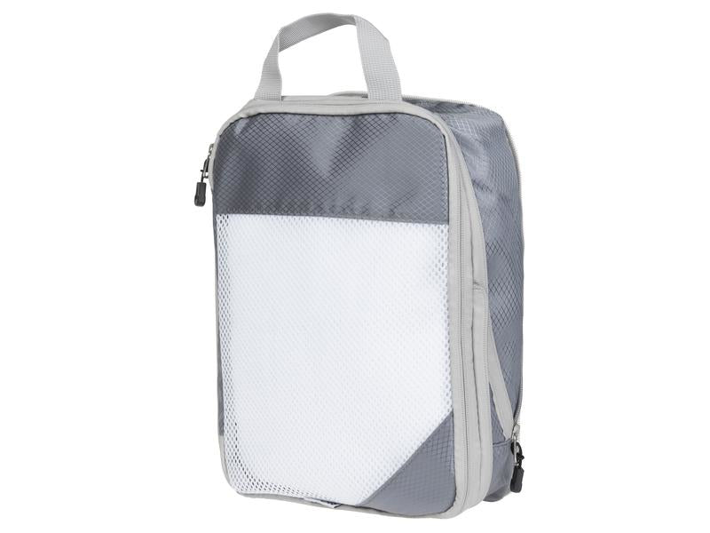 KOOR Packhilfen-Set – mit Reissverschluss, mit Tragegriff – 30 l – Grau, Polyester – 4-teilig