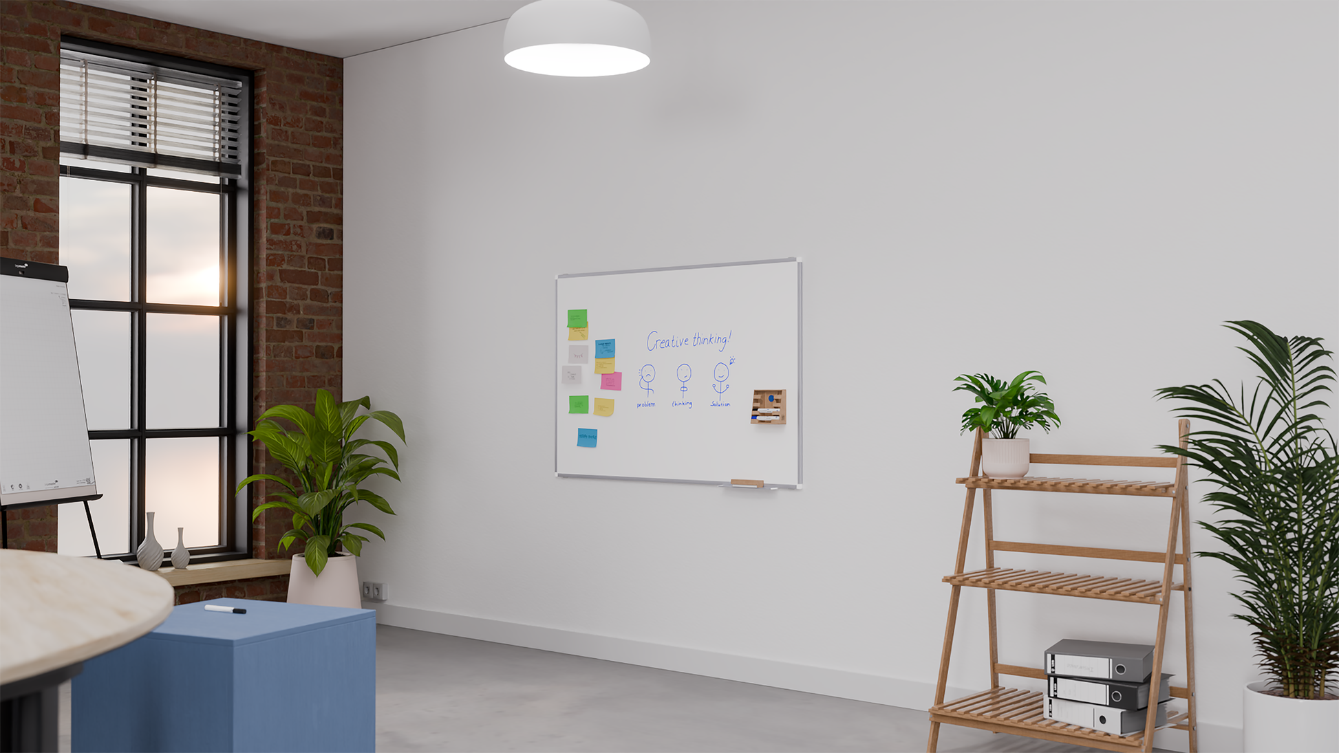 Legamaster PREMIUM PLUS Whiteboard – Emaille, magnetisch – 150 × 100 cm