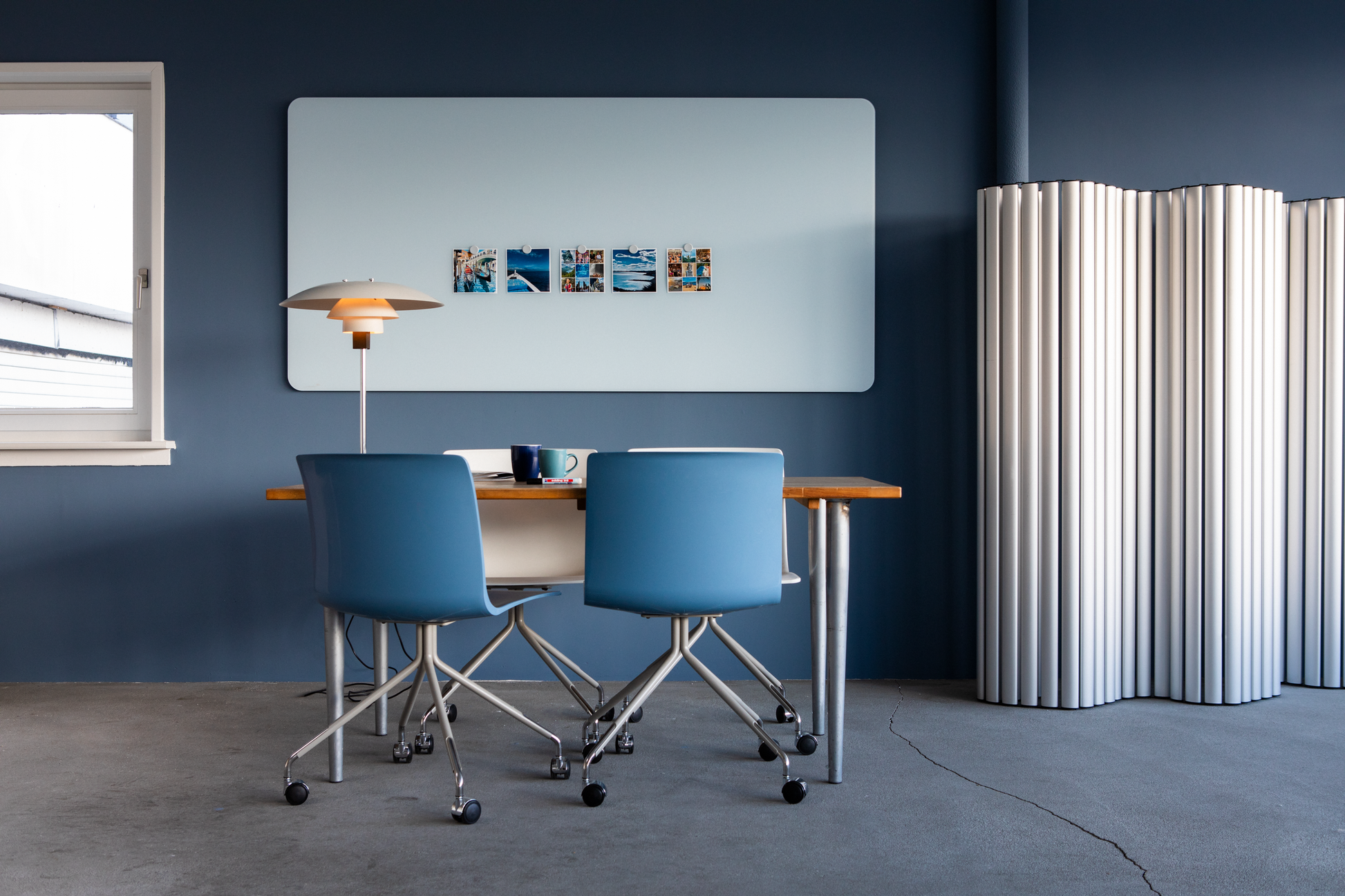 Legamaster Whiteboard – 120 × 90 cm, Glas, magnetisch, Wandmontage, inkl. Magnete, Marker, Montagesatz