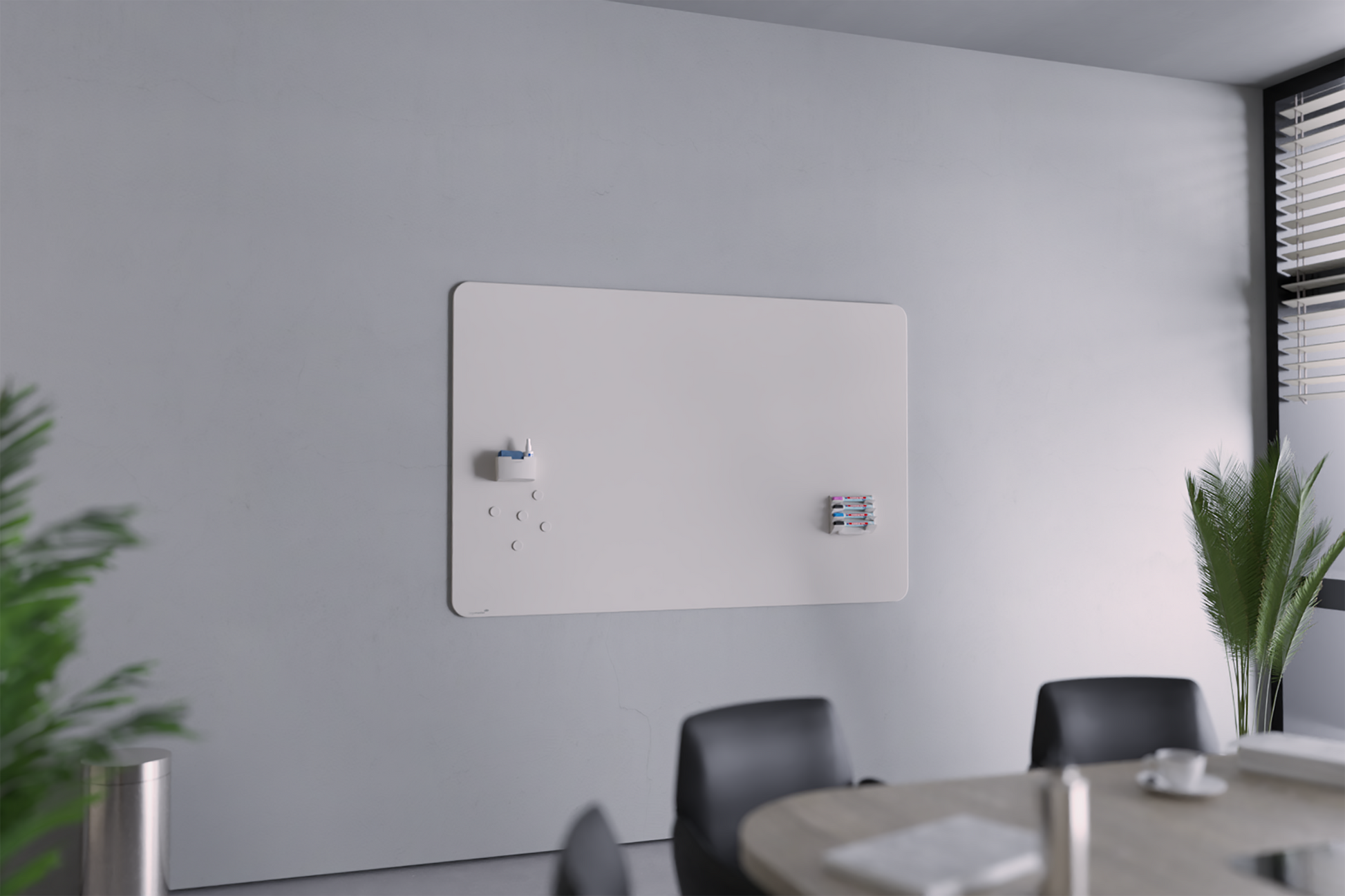 Legamaster Zubehör-Halter – 10,4 × 7,5 cm, magnetisch – für Whiteboards