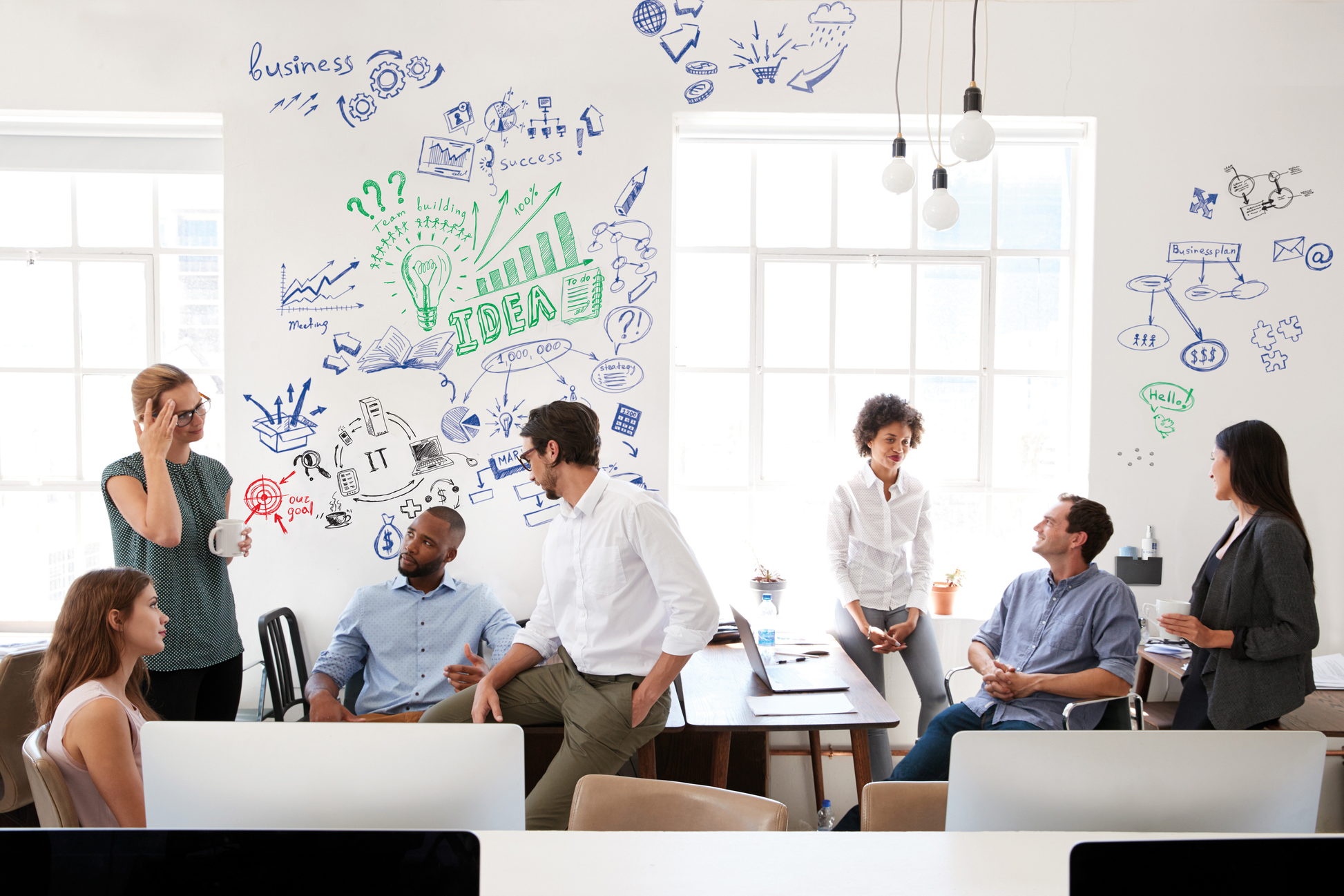 Legamaster Whiteboard – 101 × 150 cm