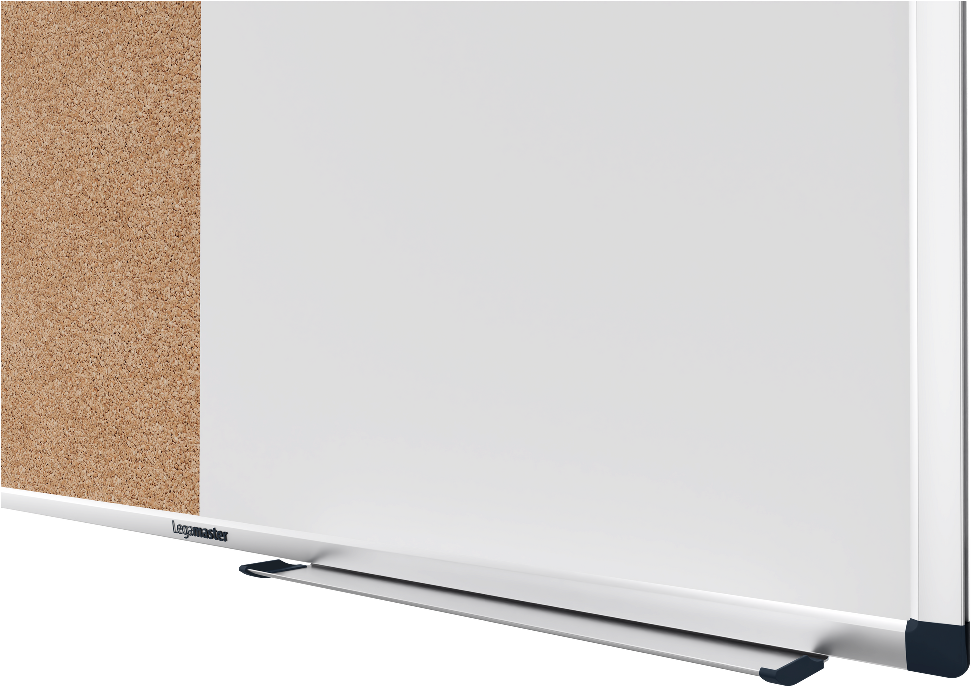 Legamaster Whiteboard – 90 × 60 cm, lackierter Stahl, magnetisch, Aluminiumrahmen, Wandmontage, inkl. Stiftablage