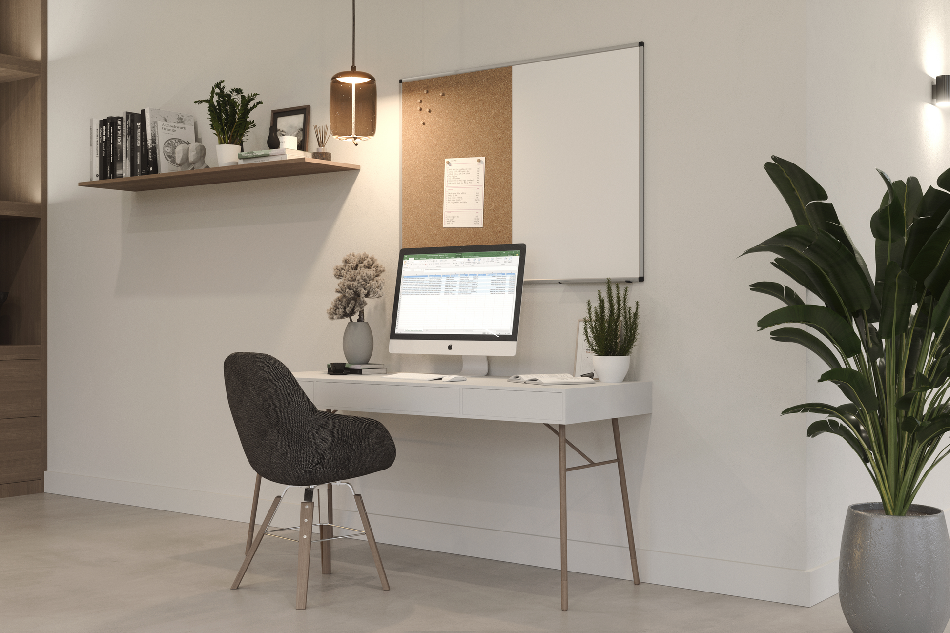 Legamaster Whiteboard – 90 × 60 cm, lackierter Stahl, magnetisch, Aluminiumrahmen, Wandmontage, inkl. Stiftablage