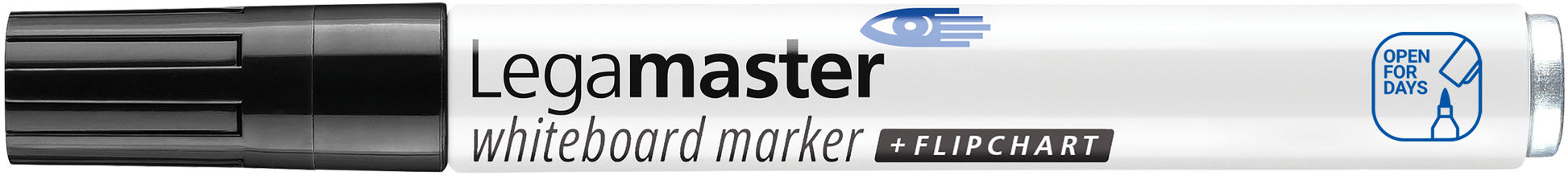 Legamaster Board-Marker TZ 1 – Rundspitze 1,5-3 mm – Schwarz – Trocken abwischbar