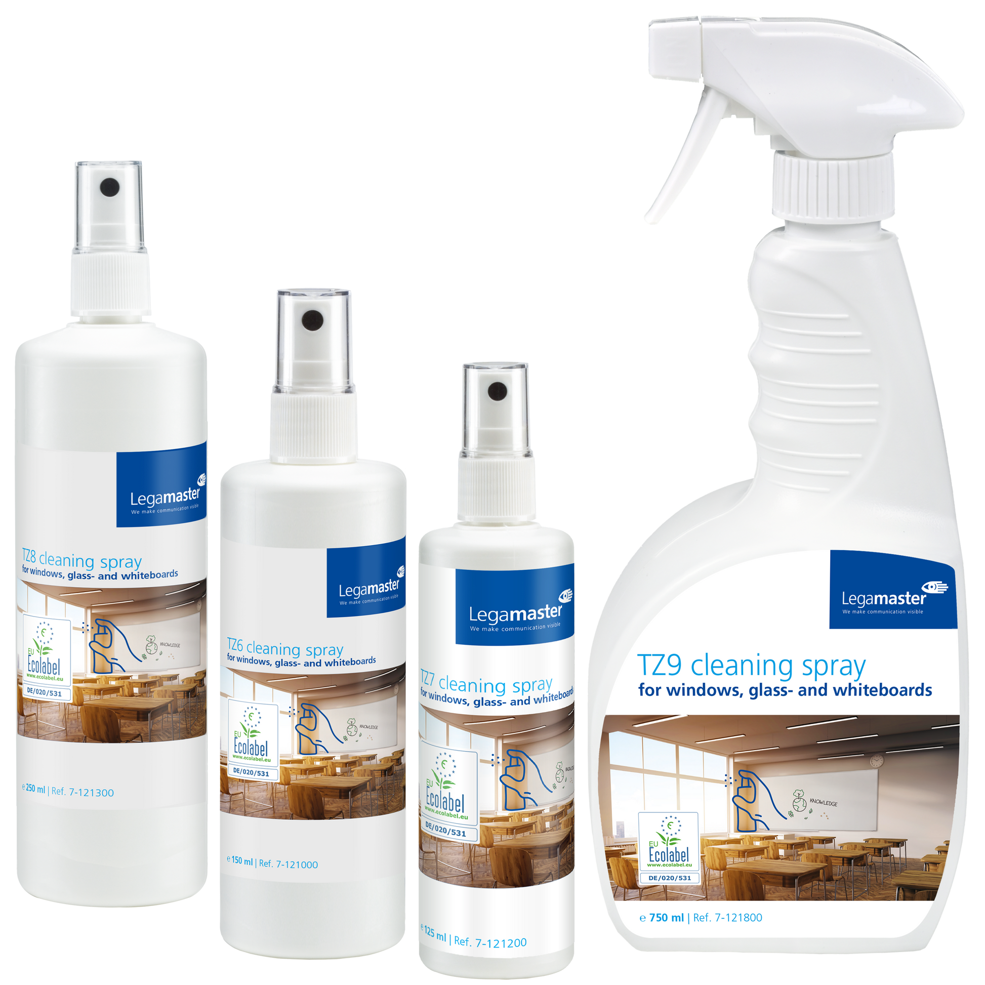 Legamaster TZ6 Whiteboard-Reiniger – Spray – 150 ml