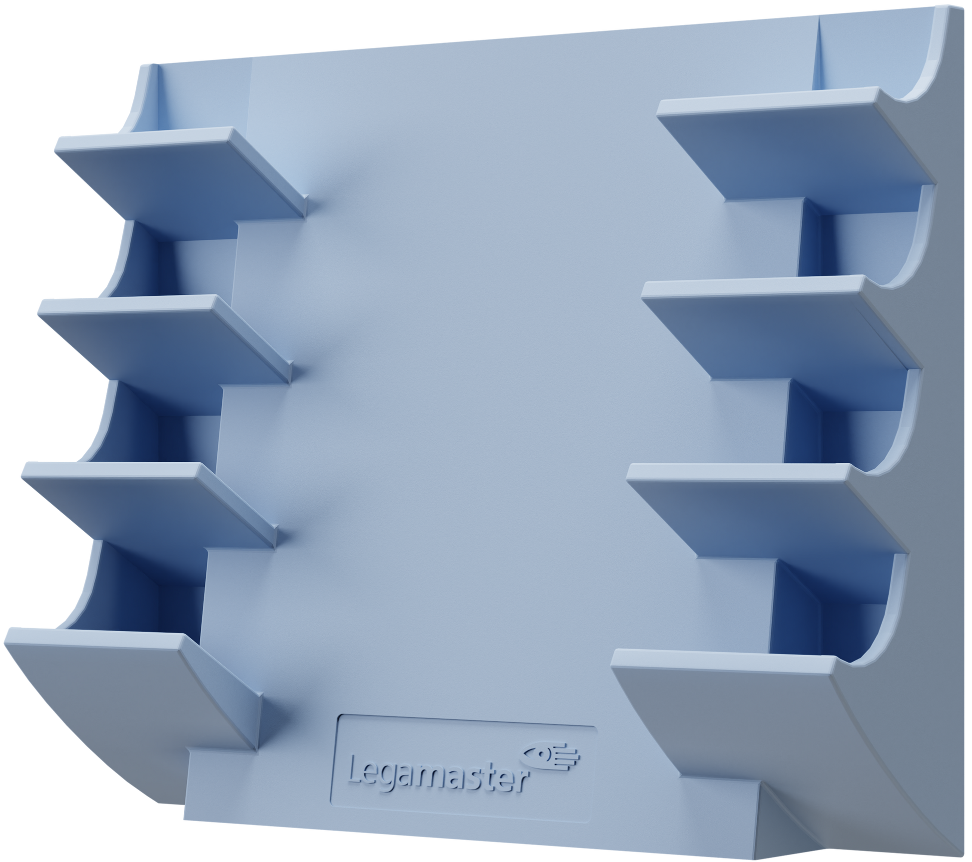 Legamaster Stiftehalter – Kunststoff, blaugrau, 154 × 129 × 39 mm