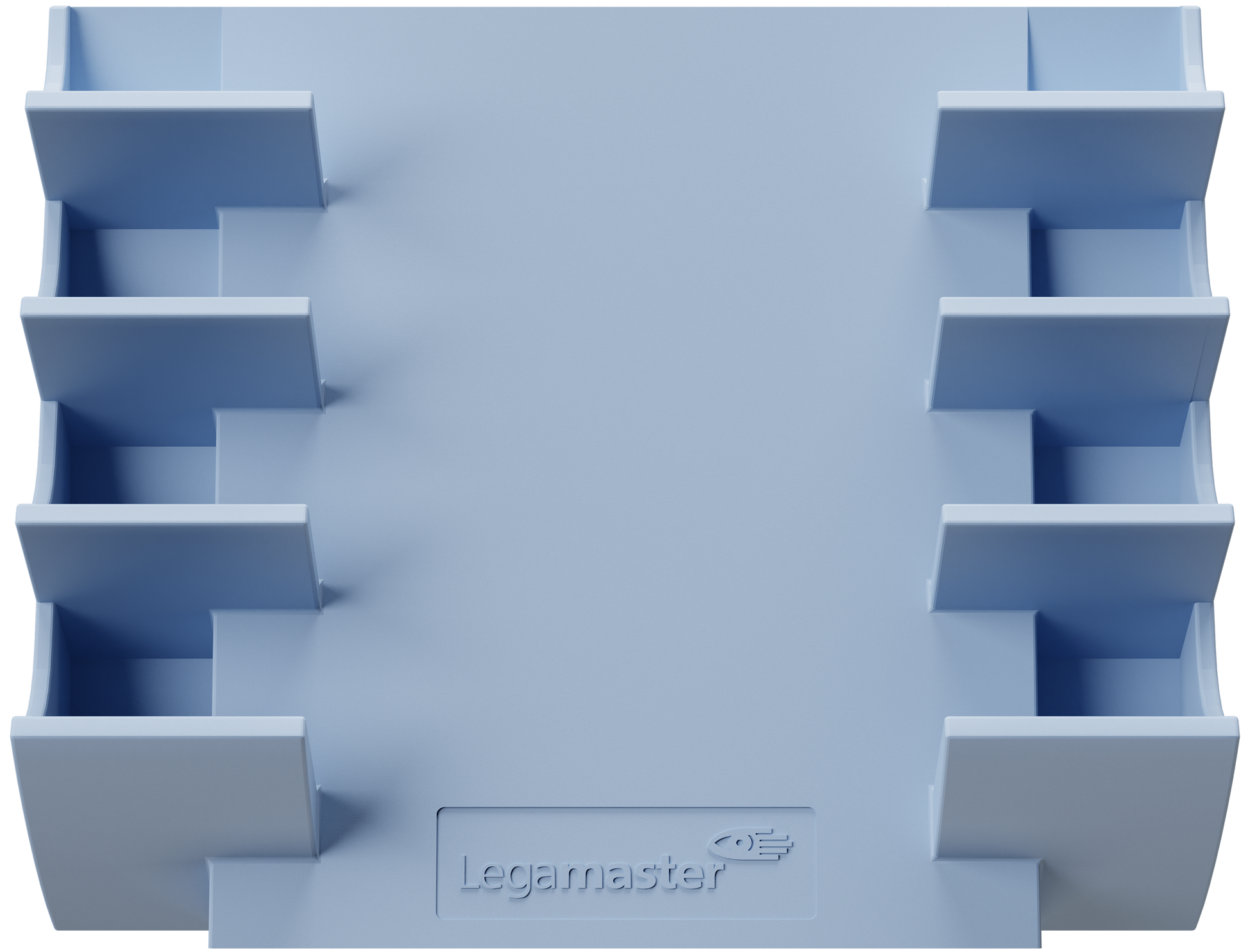 Legamaster Stiftehalter – Kunststoff, blaugrau, 154 × 129 × 39 mm