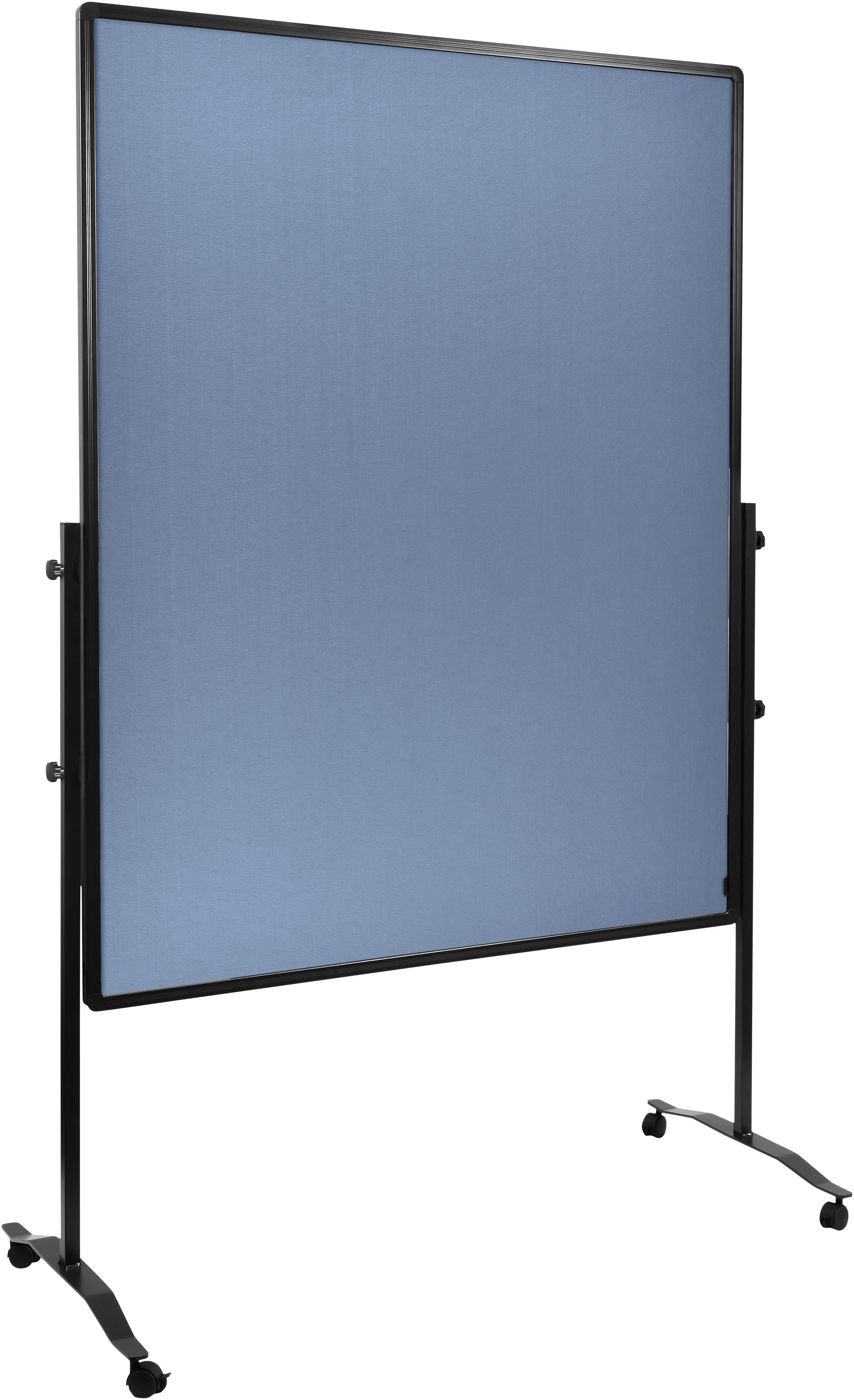 Legamaster Pinnwand – Filz, Alurahmen – 120 × 150 cm, Blaugrau