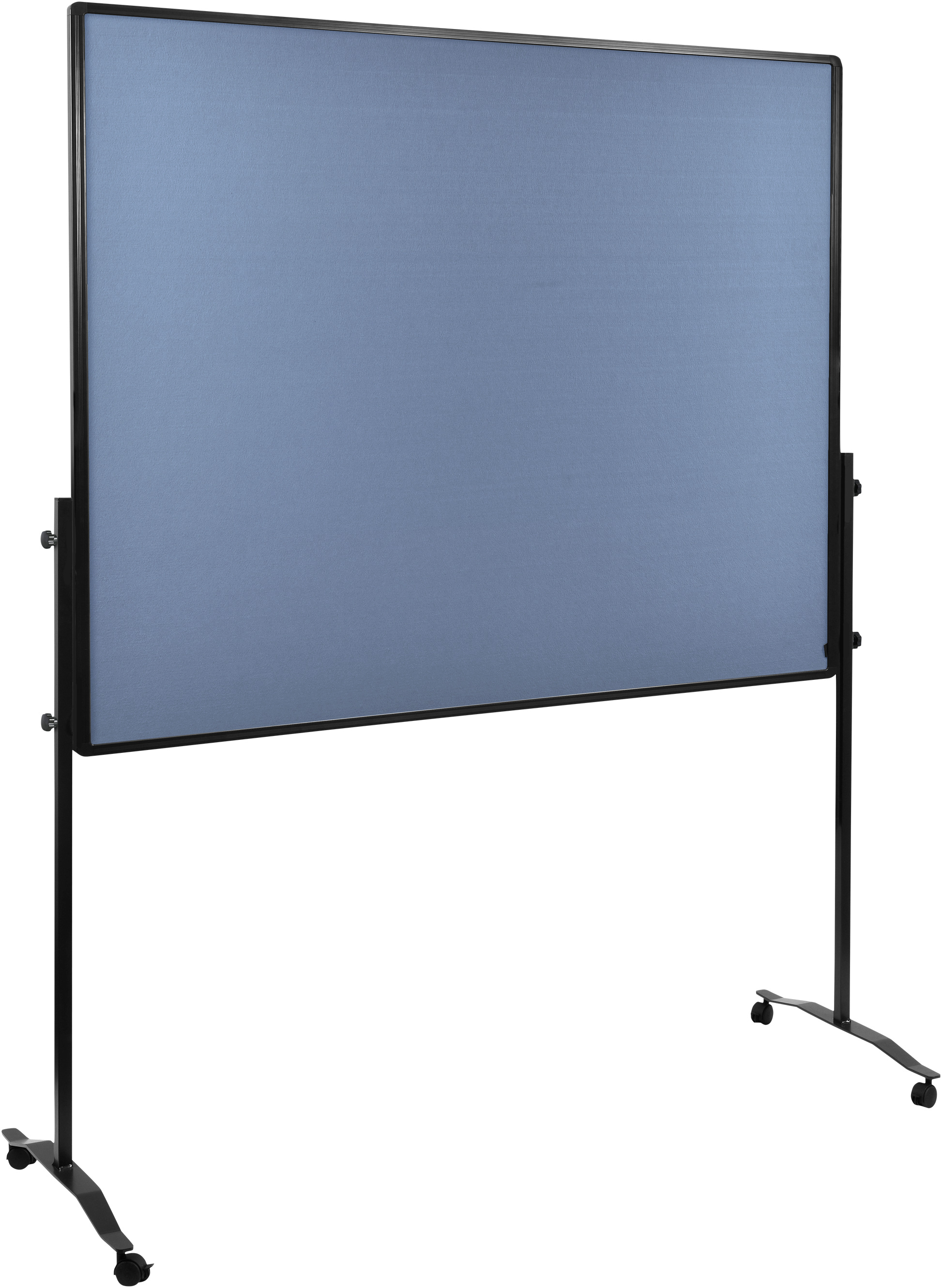 Legamaster Pinnwand – Filz, Alurahmen – 120 × 150 cm, Blaugrau