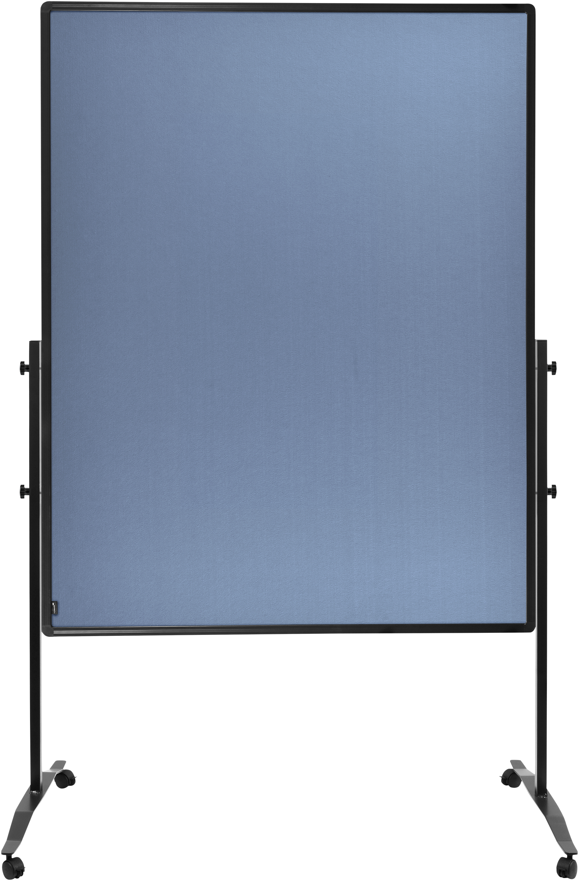 Legamaster Pinnwand – Filz, Alurahmen – 120 × 150 cm, Blaugrau