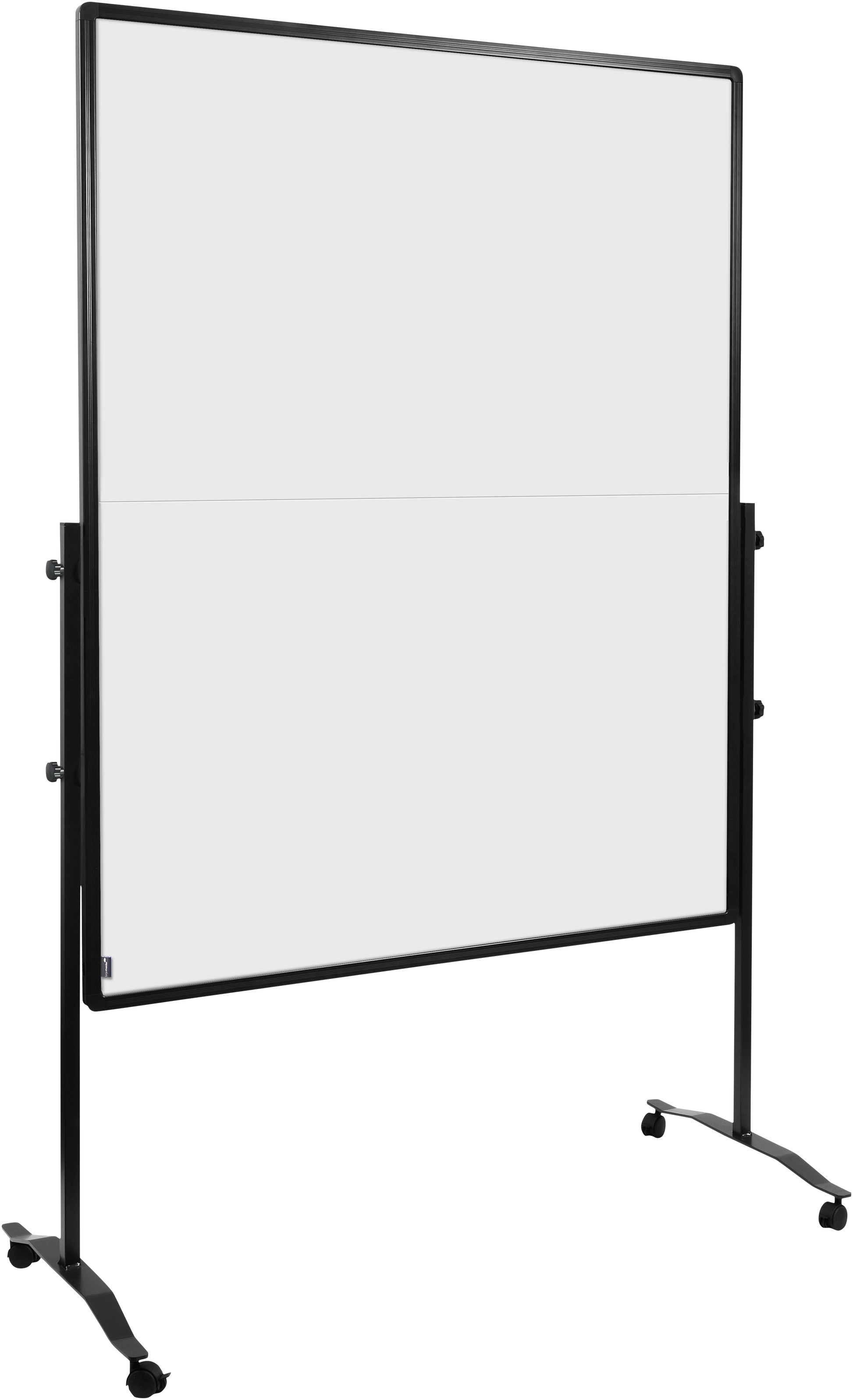 Legamaster Moderationswand Premium Plus – Papier/Karton, mit Rollen, doppelseitig – 120 × 150 cm – weiss