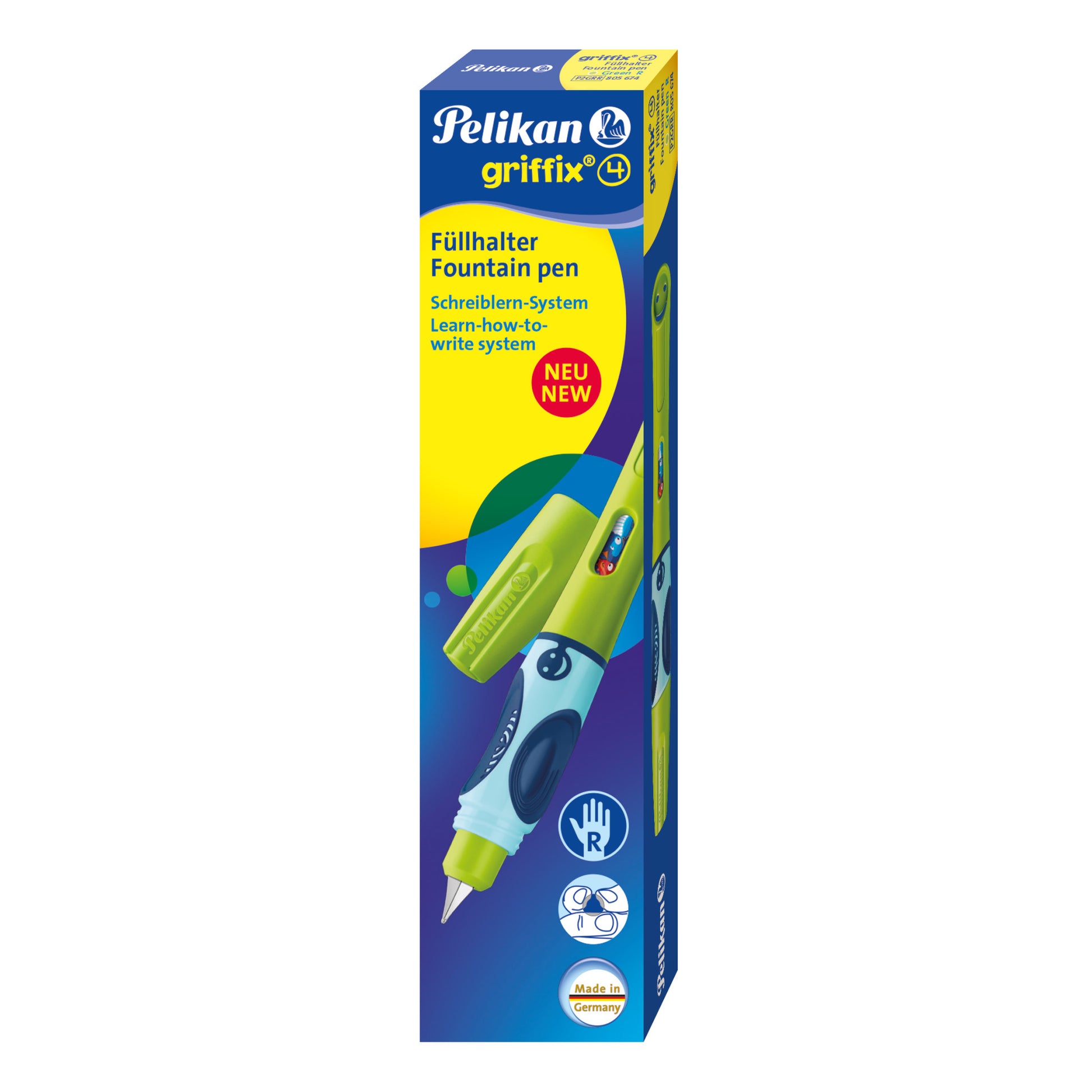 Pelikan Griffix – Füllfederhalter – A, für Rechtshänder – Grün