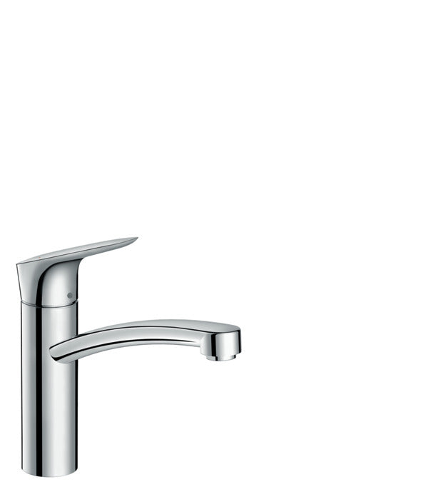 Hansgrohe Einhebelmischer (Waschbecken) Logis M31 – 5,1×27,1×23,4 cm, Metall, Chrom