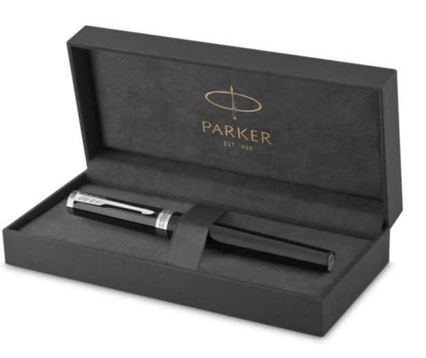 Parker INGENUITY Black C.T. – Federspitze M – schwarz, blau – Patronen
