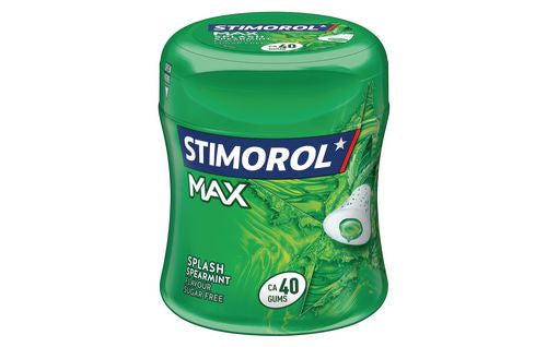 Stimorol Max Bottle Kaugummi – Minze, zuckerfrei – 88 g