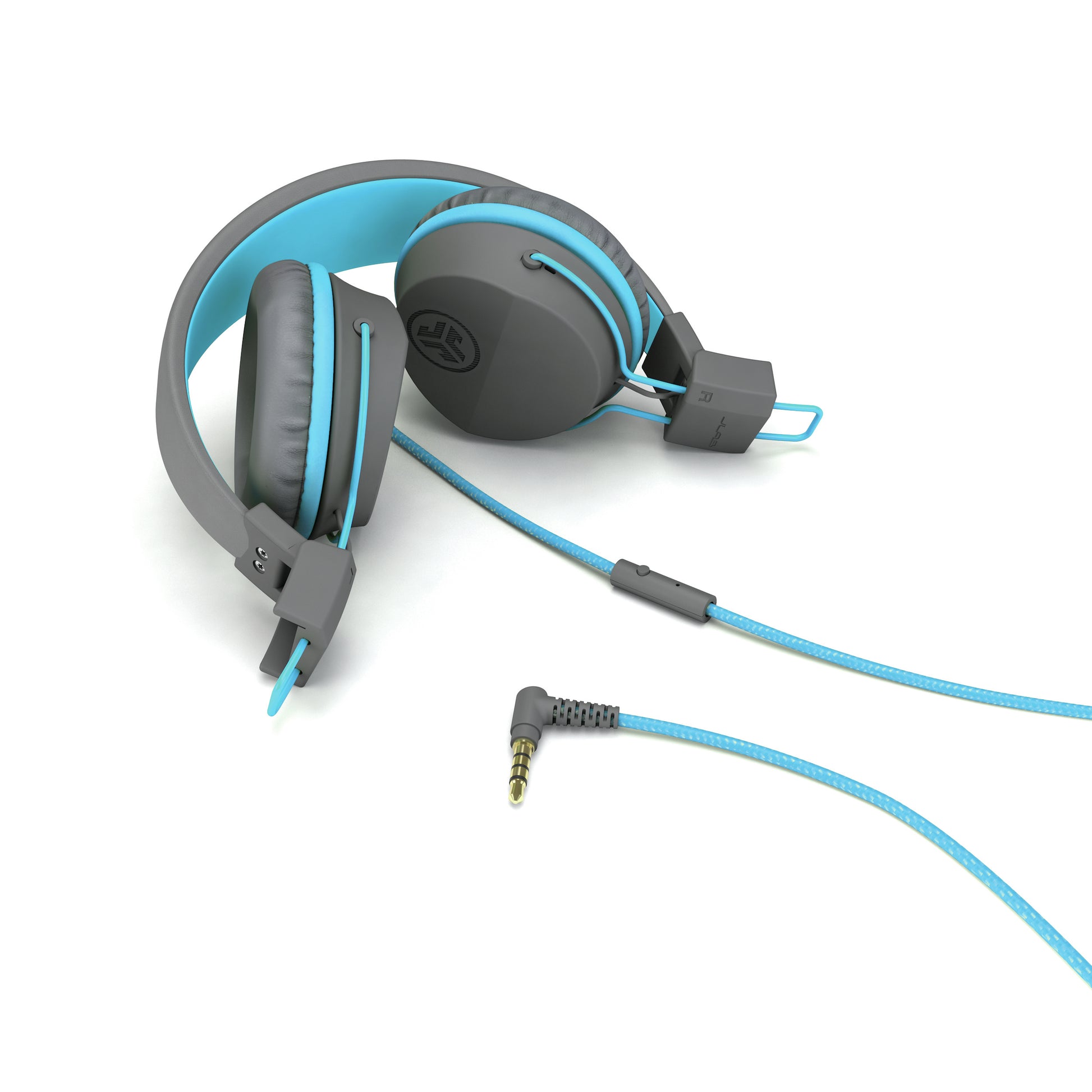JLab JBuddies Studio Kinderkopfhörer – On-Ear, Stereo, Kabel, 3,5 mm Klinke, 85 dB Lautstärke-Limit