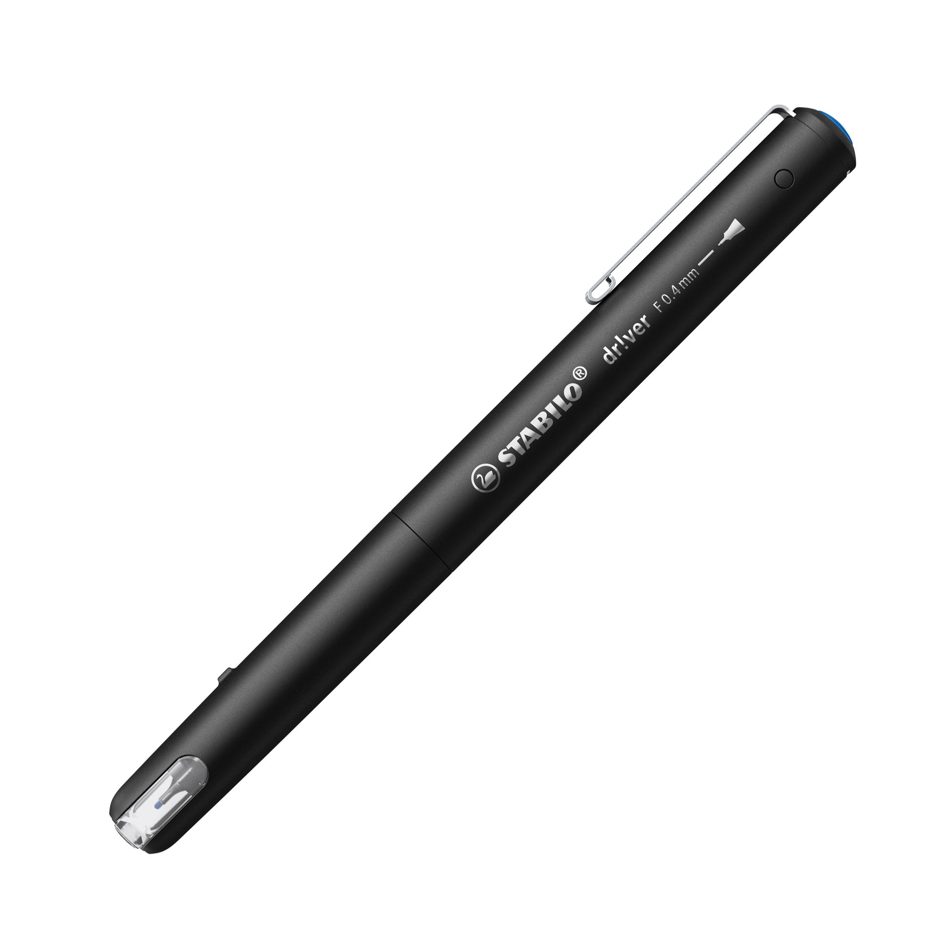 STABILO drver Fineliner – 0,4 mm, blau, 1 Stk.