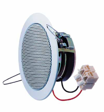 Visaton DL 8 – Einbaulautsprecher – 1-Wege, 3,3" Treiber, 8 Ω, 10 W, Weiss