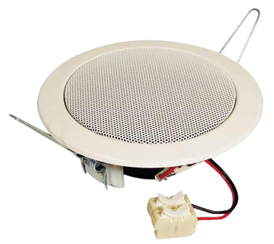 Visaton DL 10 – In-Decken-Lautsprecher – 1-Wege, 4", 8 Ω, 20 W, Weiss