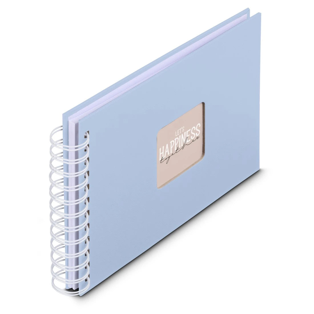 Hama Fine Art – Fotobuch, Spiralbindung, 50 Seiten, Weiss, 24 × 17 cm, Lagune