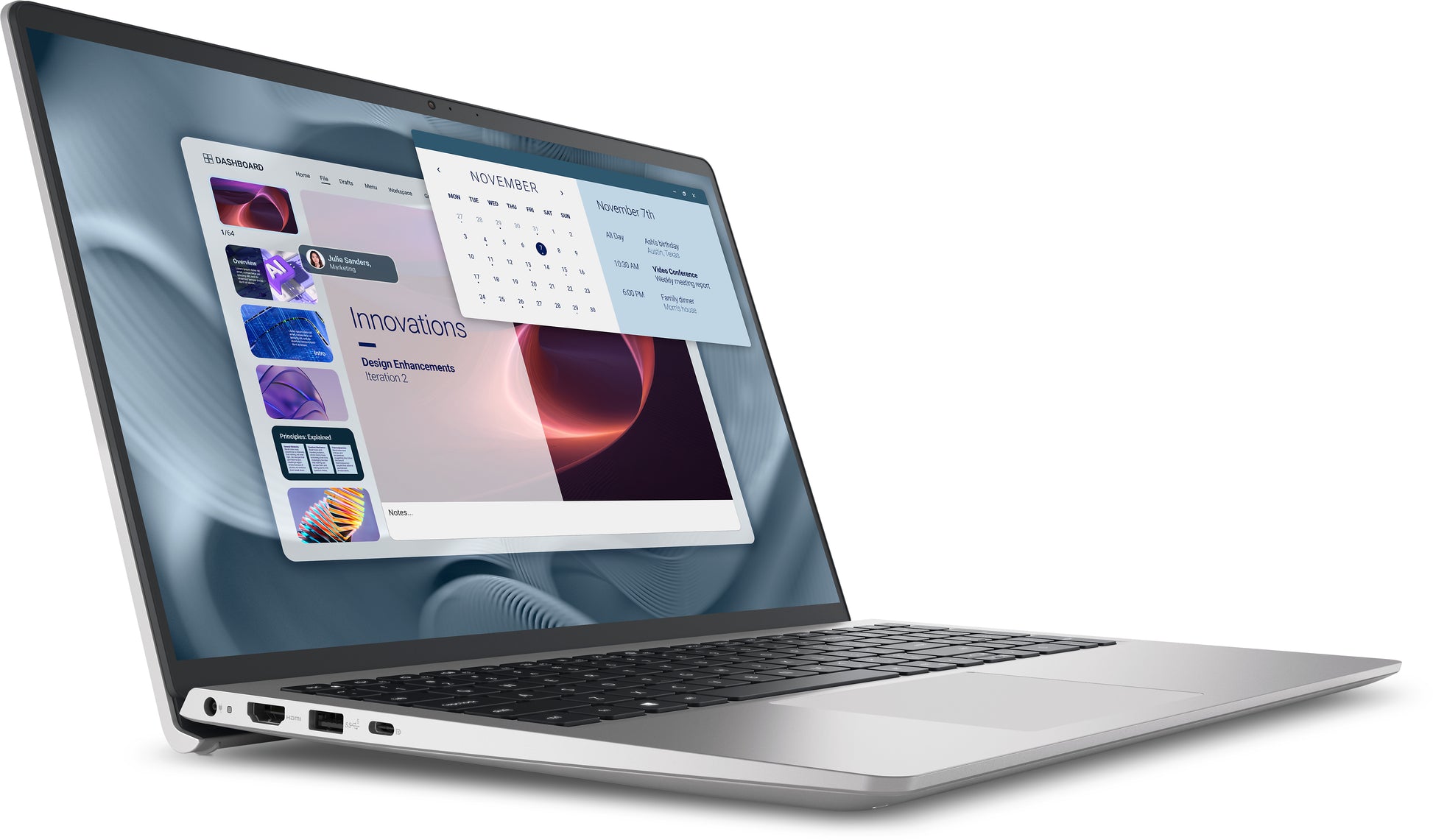 Dell Pro 15 Essential – 15,6" FHD, Core i7-1355U, 16 GB, 512 GB SSD, Win 11 Pro, QWERTZ (CH)
