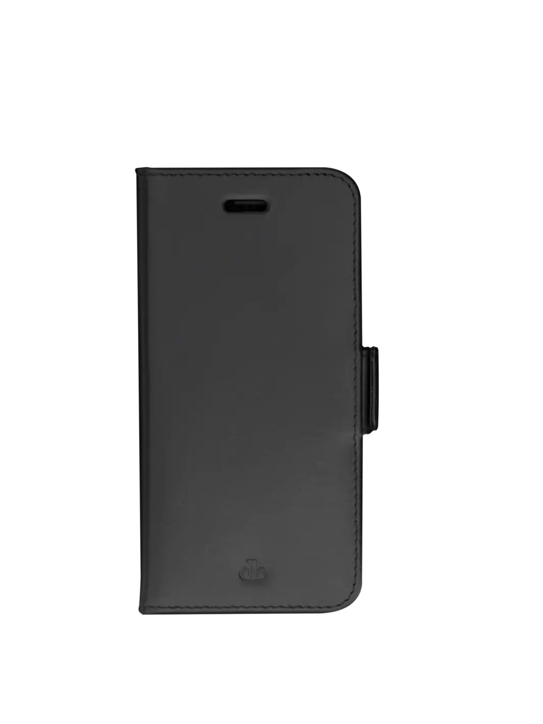 dbramante1928 Copenhagen Wallethülle – für Apple iPhone SE/8/7, mit Ständer, 3 Kartenfächer, Leder, schwarz