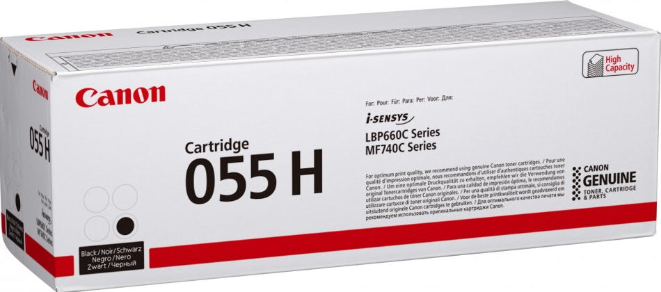Canon Toner 055H – Schwarz, 7600 Seiten