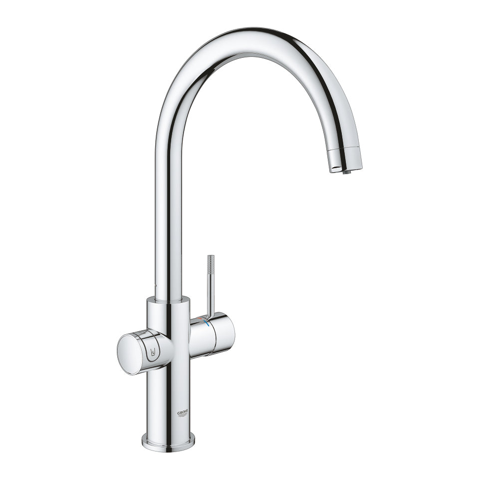 GROHE Einhebelmischer Blue Home C, Messing, 180 W, Chrom