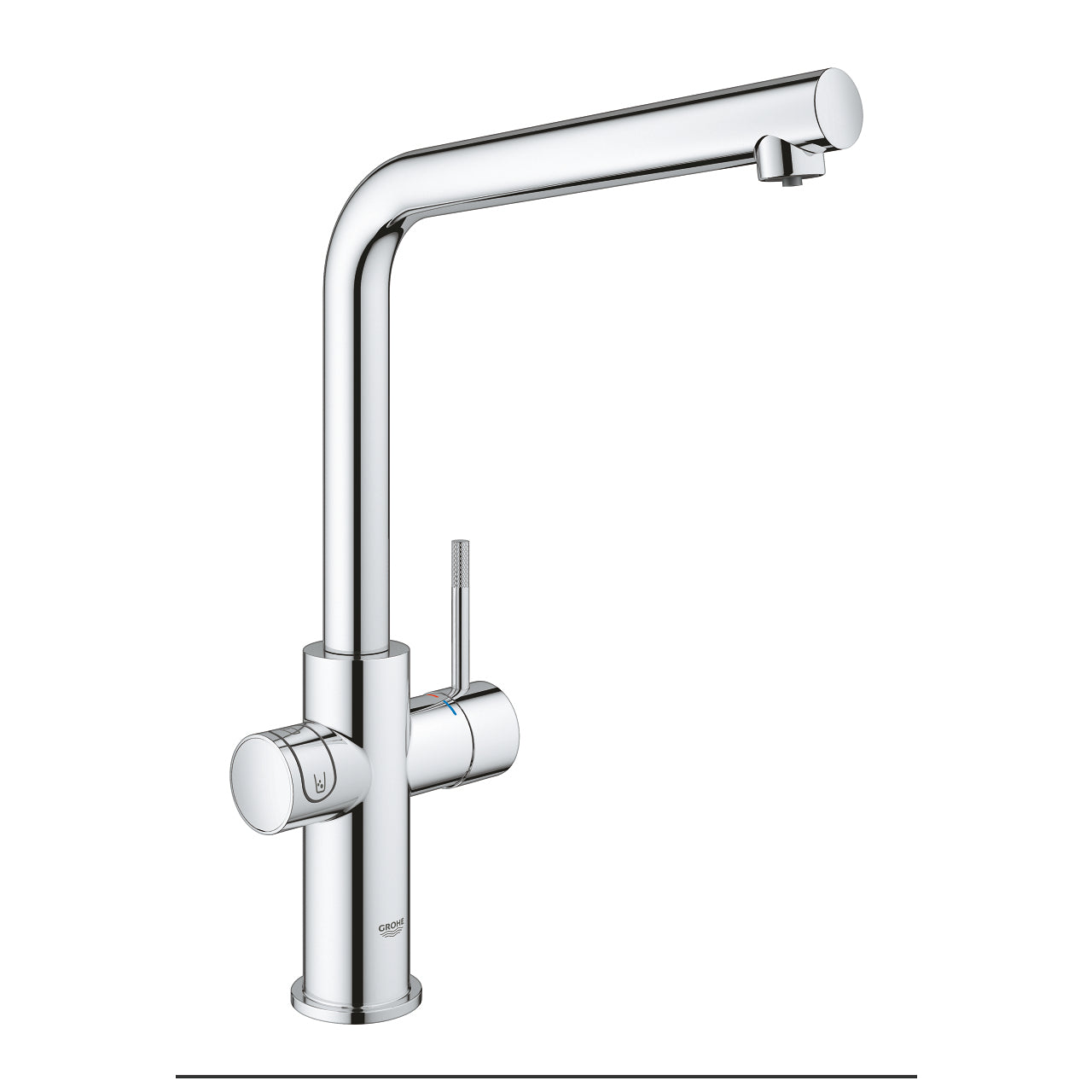 GROHE Blue Home L Auslauf – Messing, 180 W, Chrom