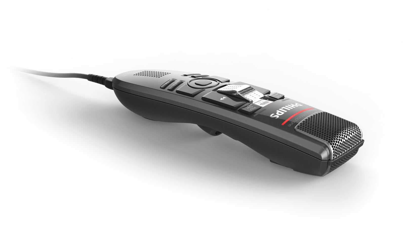 Philips SpeechMike Premium Touch SMP3710 – Diktiergerät, USB, Dunkelgrau
