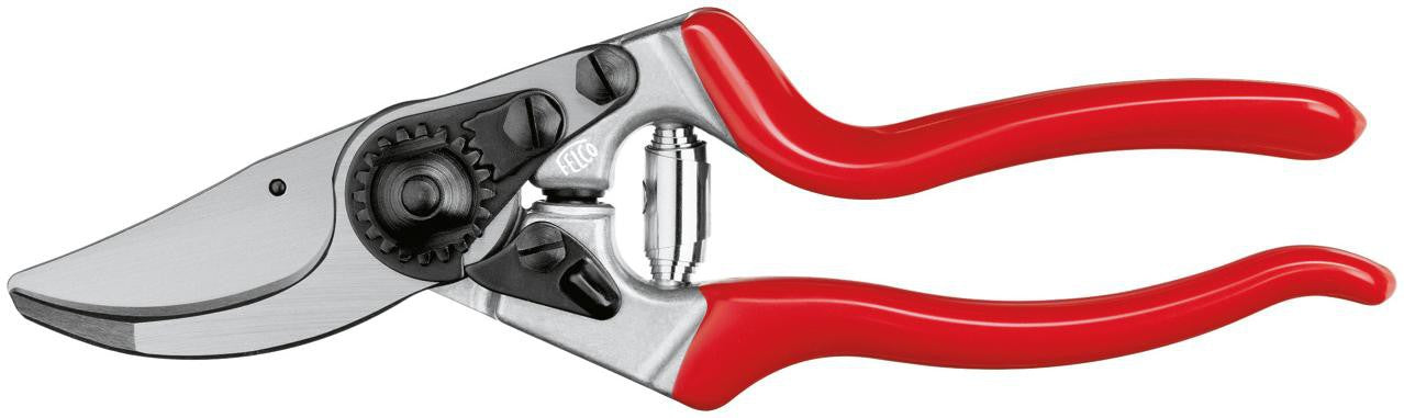 Felco 8 – Gartenschere 25 mm, Aluminiumgriff, Sicherheitssperre, Rot