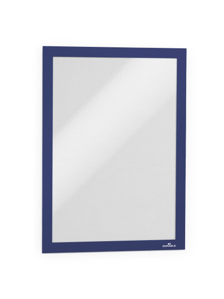 Durable Duraframe A4 Blau – Selbstklebend, Grosspack 10 Stück