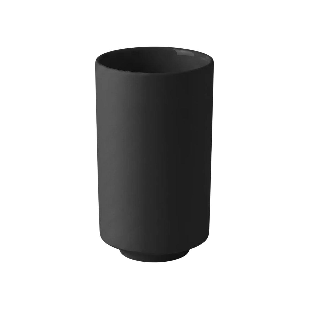 Blomus Zahnbürstenhalter SAYA – Keramik, Ø7×13 cm, Schwarz