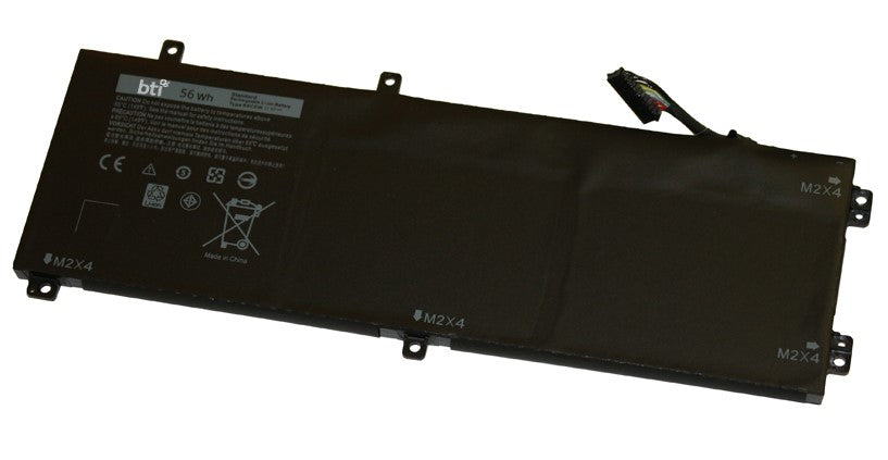 BTI Notebook-Akku – für Dell XPS 15 9550 – 37 Wh, 7,6 V (3 Zellen) – Schwarz