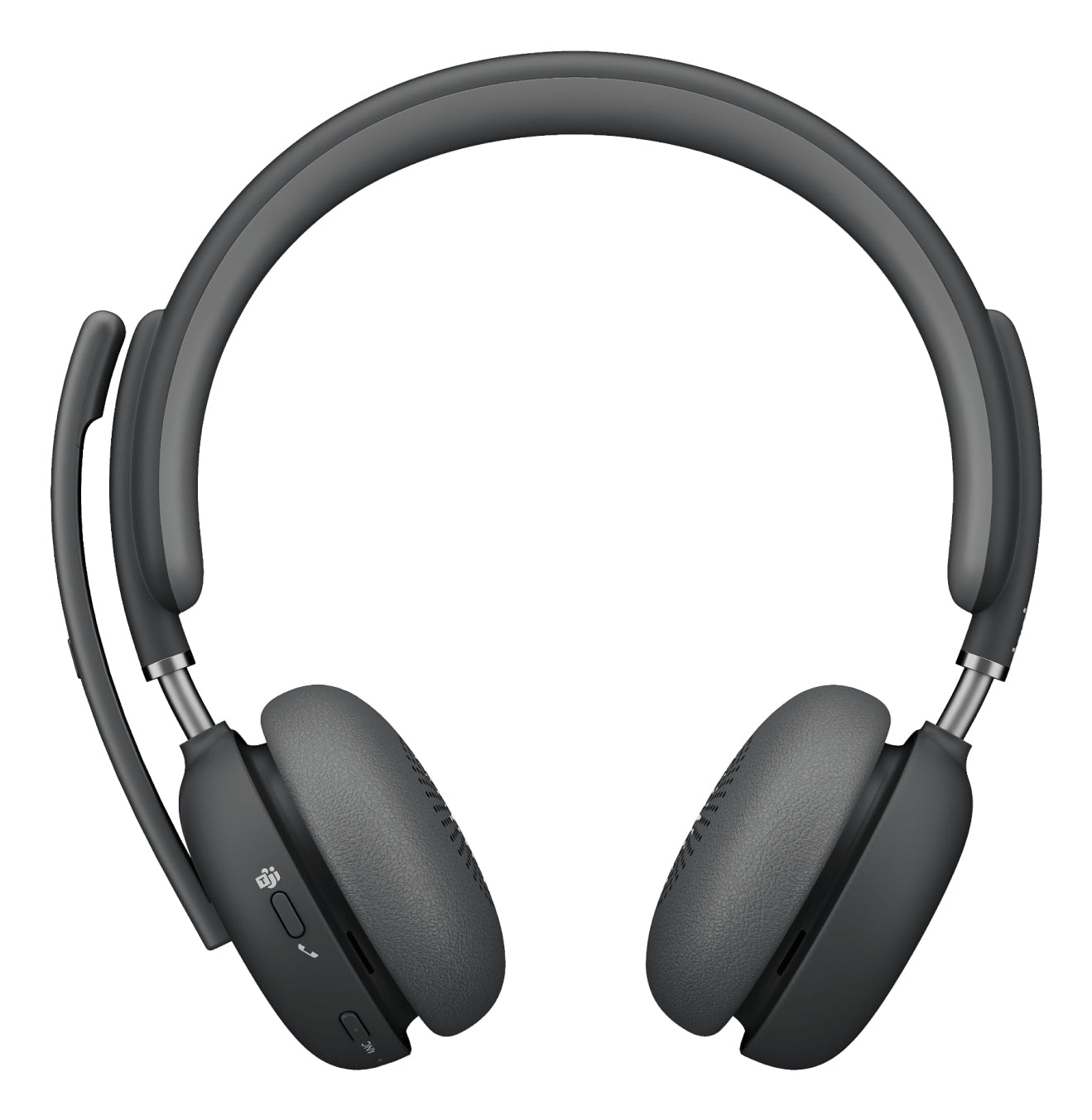 Logitech Zone Wireless 2 Office-Headset – On-Ear, Stereo, Kabel + BT, ANC, MS Teams zertifiziert, Graphit