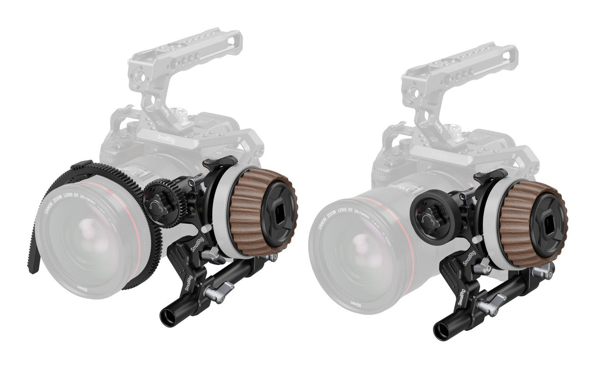SmallRig Modulares Follow Focus F60 Zubehörset – 85 × 67 × 132 mm – Schwarz – 7er-Pack
