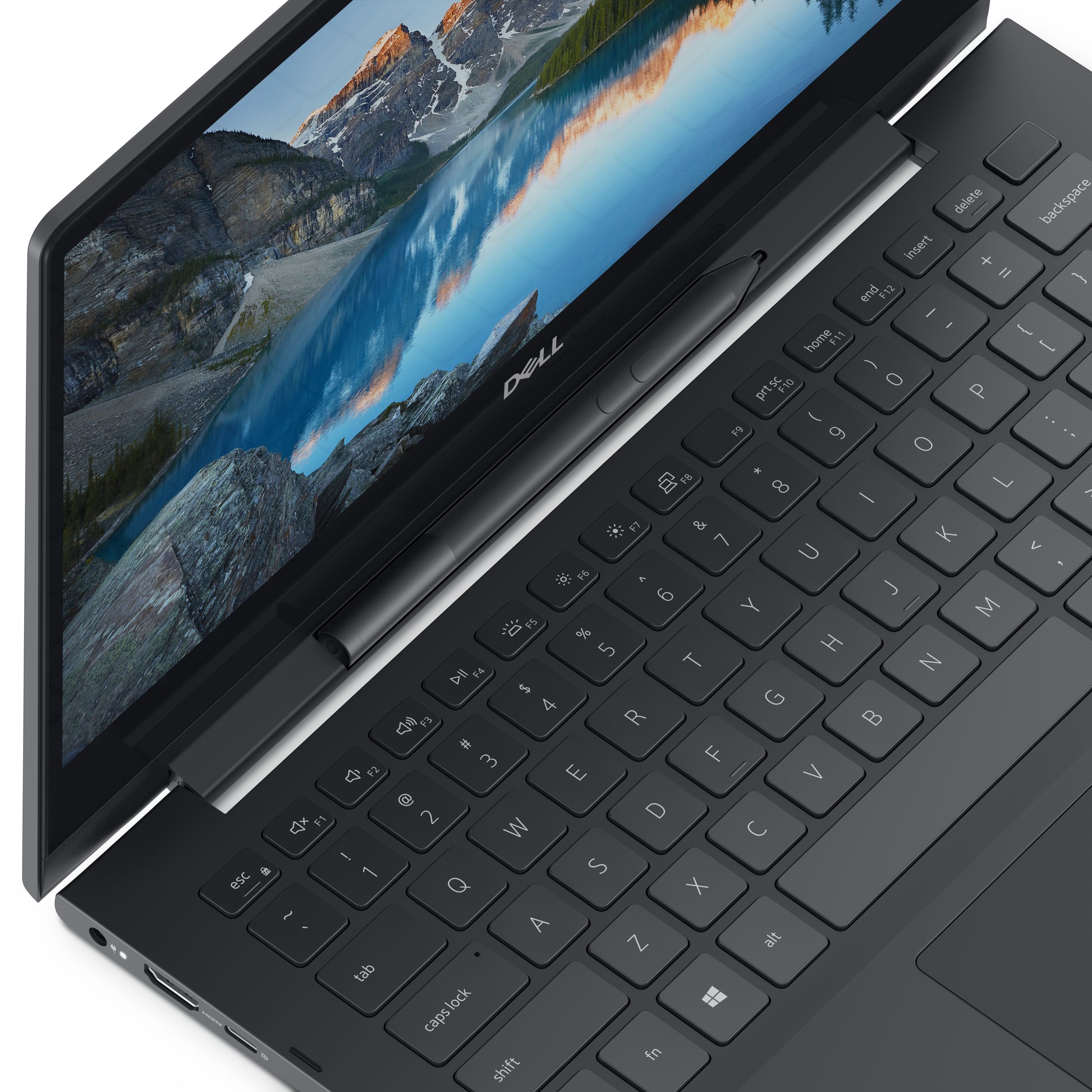 DELL Eingabestift für Inspiron 7590/7390 2-in-1 – 2 Tasten, AAAA-Batterie – Schwarz