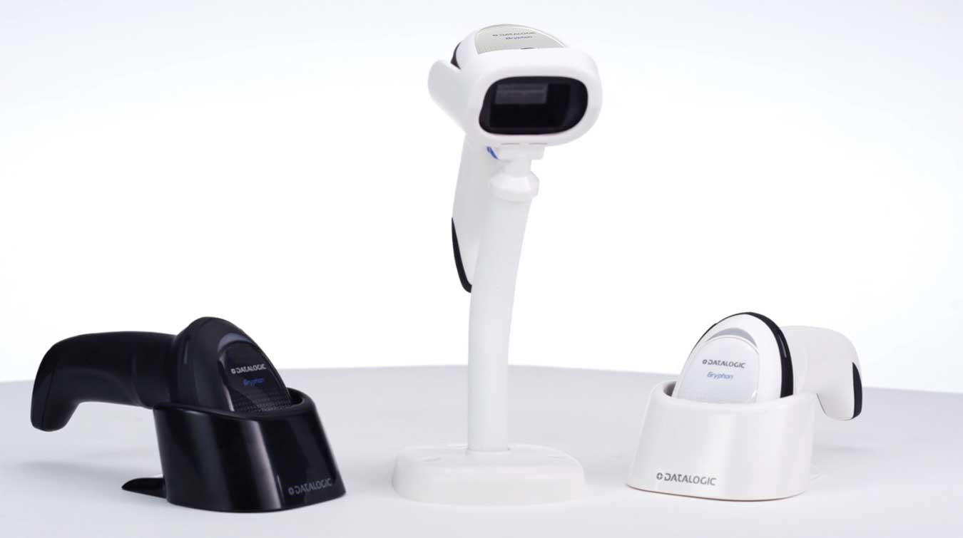 Datalogic Gryphon GBT4500 – Barcodeleser – Bluetooth 4.0 – mit Akku – Kit: Ladestation + Kabel