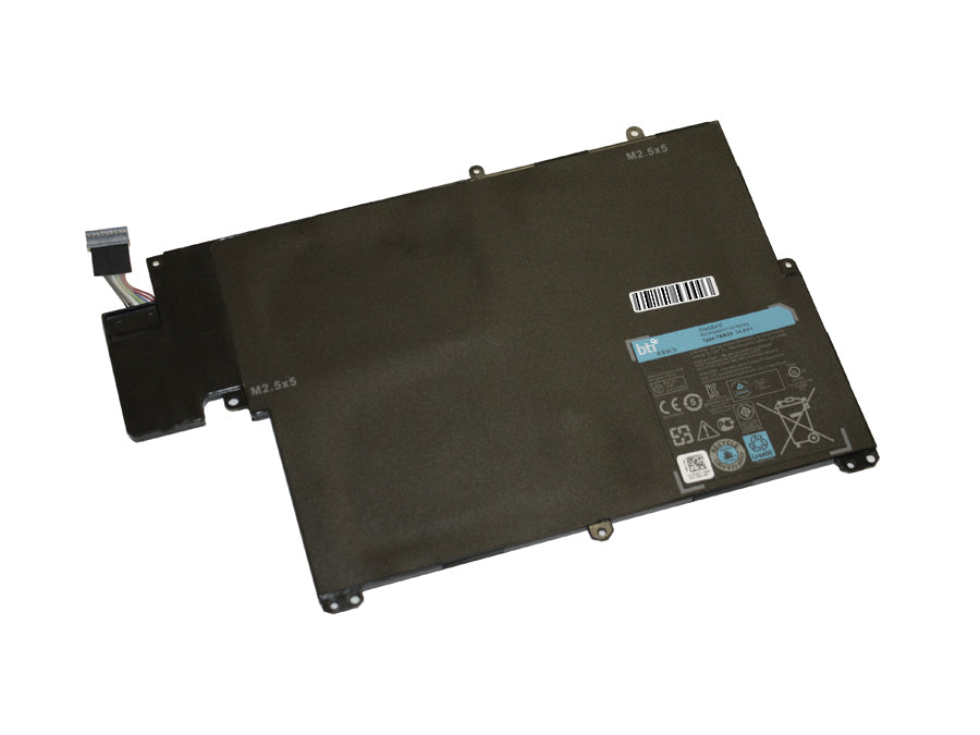 BTI Notebook-Akku – für Dell Vostro 3360 – 48 Wh, 14,8 V (4 Zellen) – Schwarz