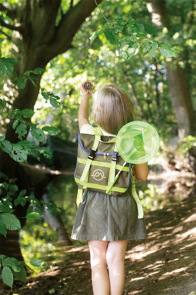 Small foot Entdeckerrucksack – Aktion/Abenteuer – 1 Stück – ab 3 Jahren – Stoff, Holz – mehrfarbig