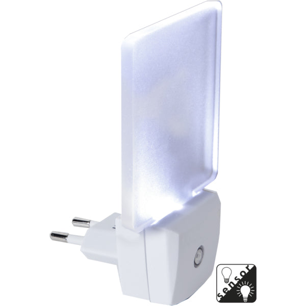 Star Trading Nachtlicht 357-11 – 5 lm, 0,5 W, Dämmerungssensor, IP20 – Weiss