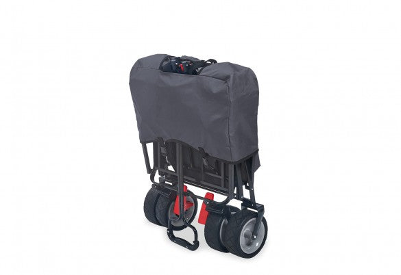 Pinolino Kinderträume Klappbollerwagen – mit Bremse, Sonnendach – bis 70 kg, 590×670×1240 mm – Anthrazit