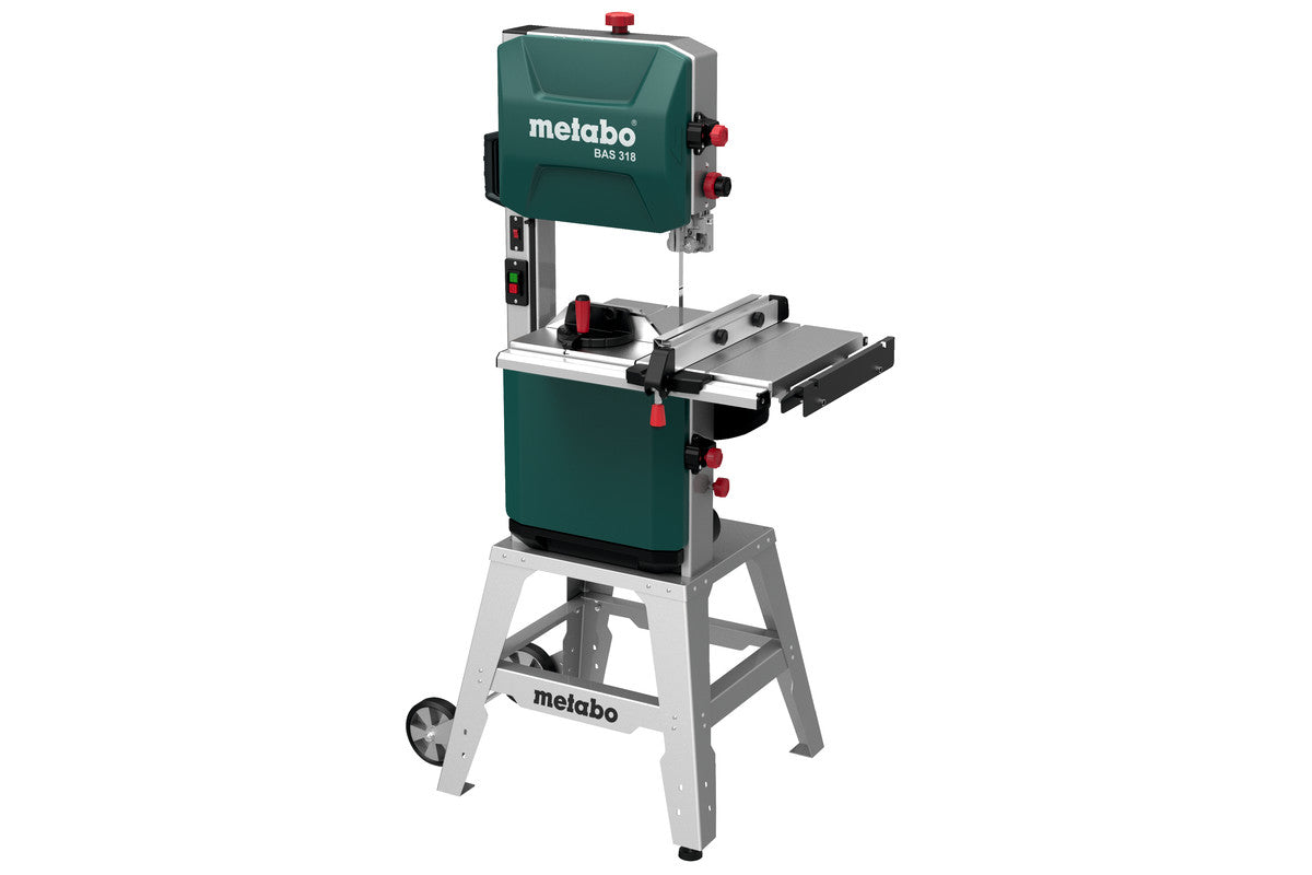 Metabo BAS 318 Precision WNB Bandsäge – 900 W – Schnitthöhe 170 mm – Klingenlänge 2'240 mm