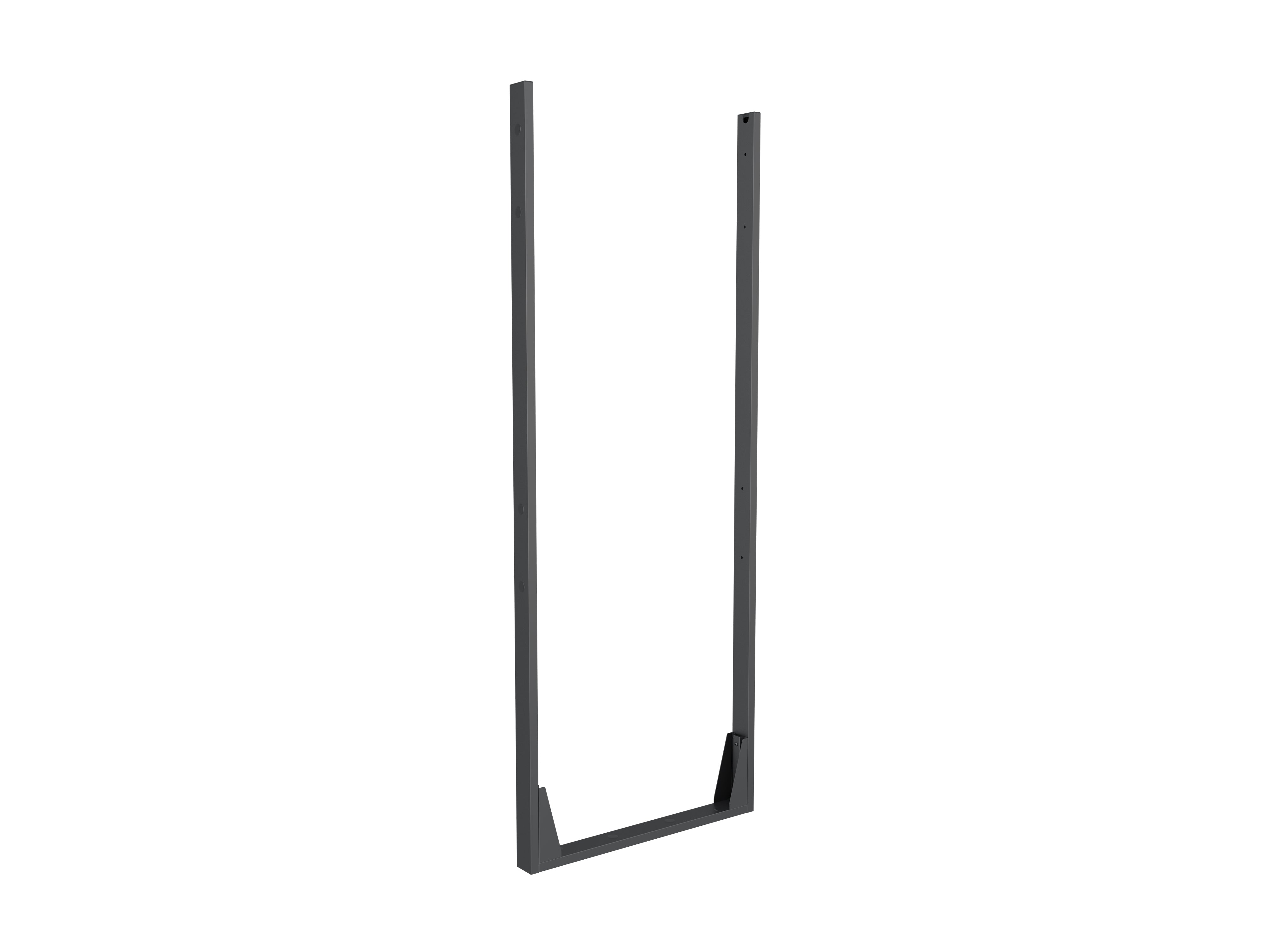 Multibrackets Floormount Pro OM55N-D – Monitorhalterung, Standfuss, bis 55", 80 kg, Drehen, Schwarz